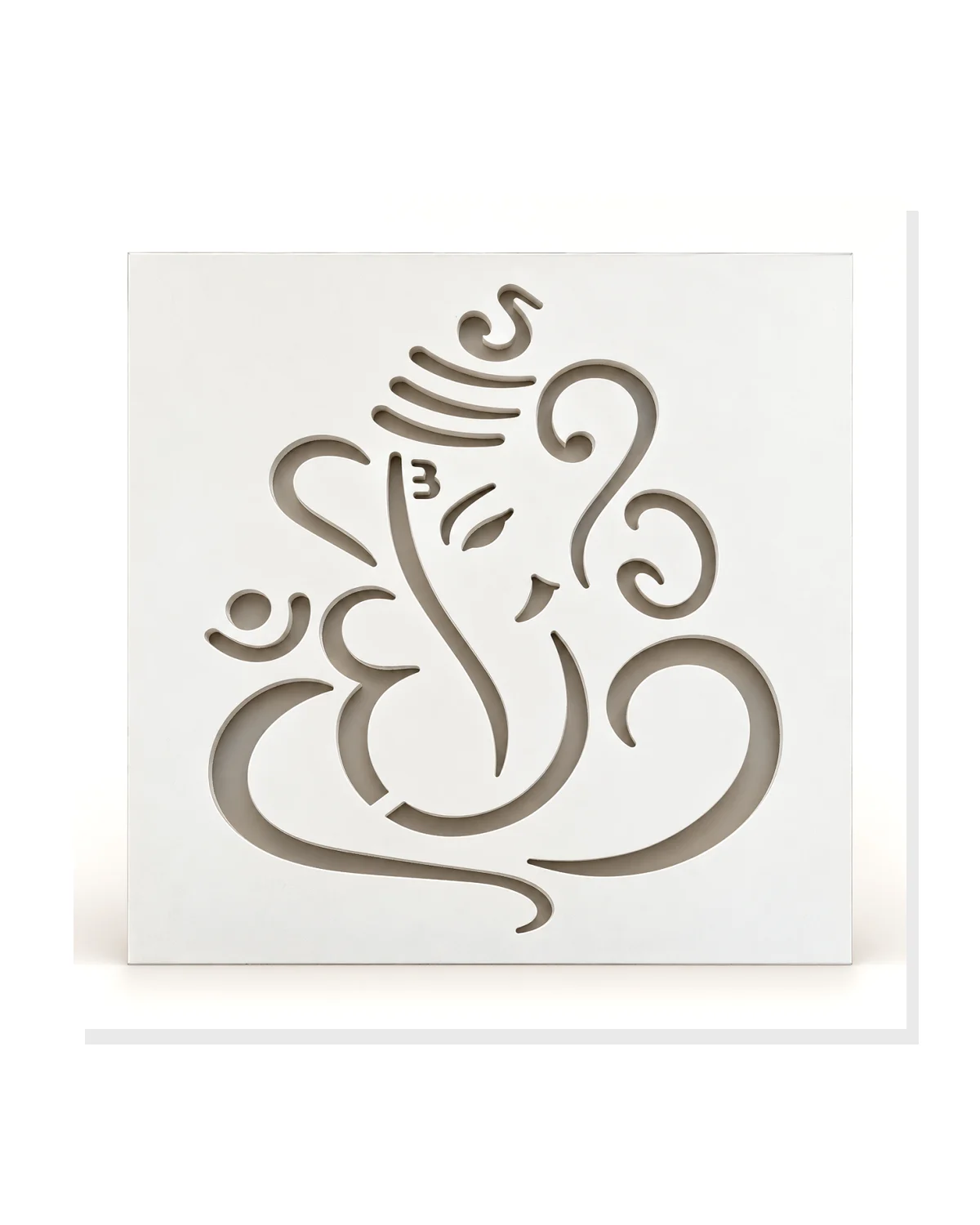 SILKEN Ganesha Silhouette Decorative CNC design