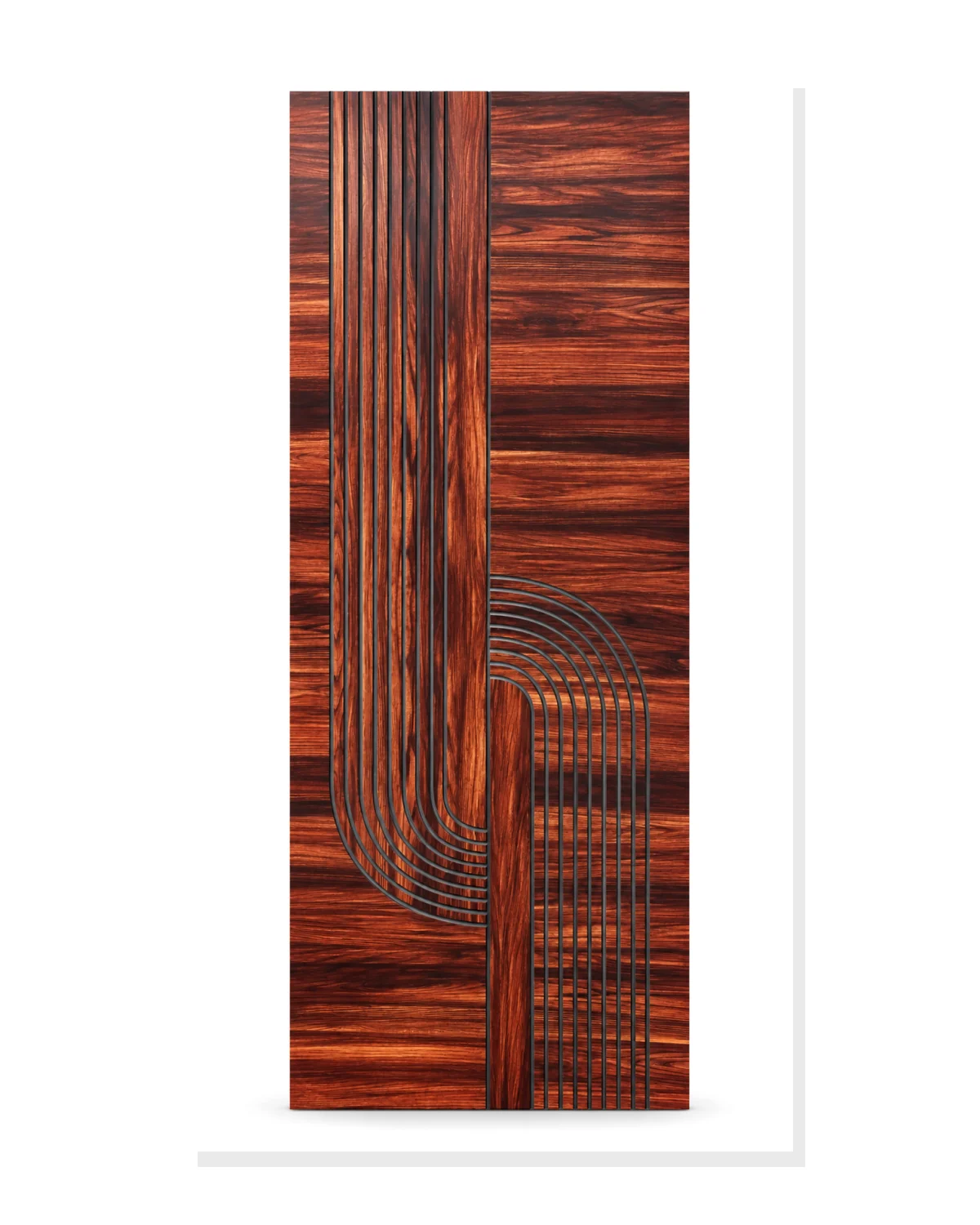 SILKEN ArcFlow Decorative WPC Doors design