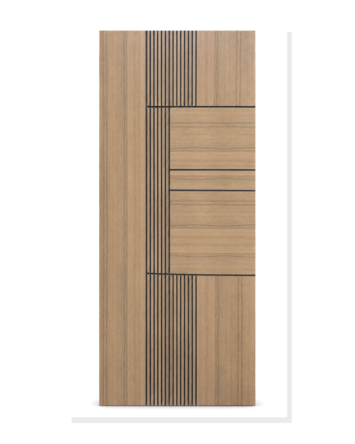 SILKEN Linear Harmony Decorative WPC Doors design