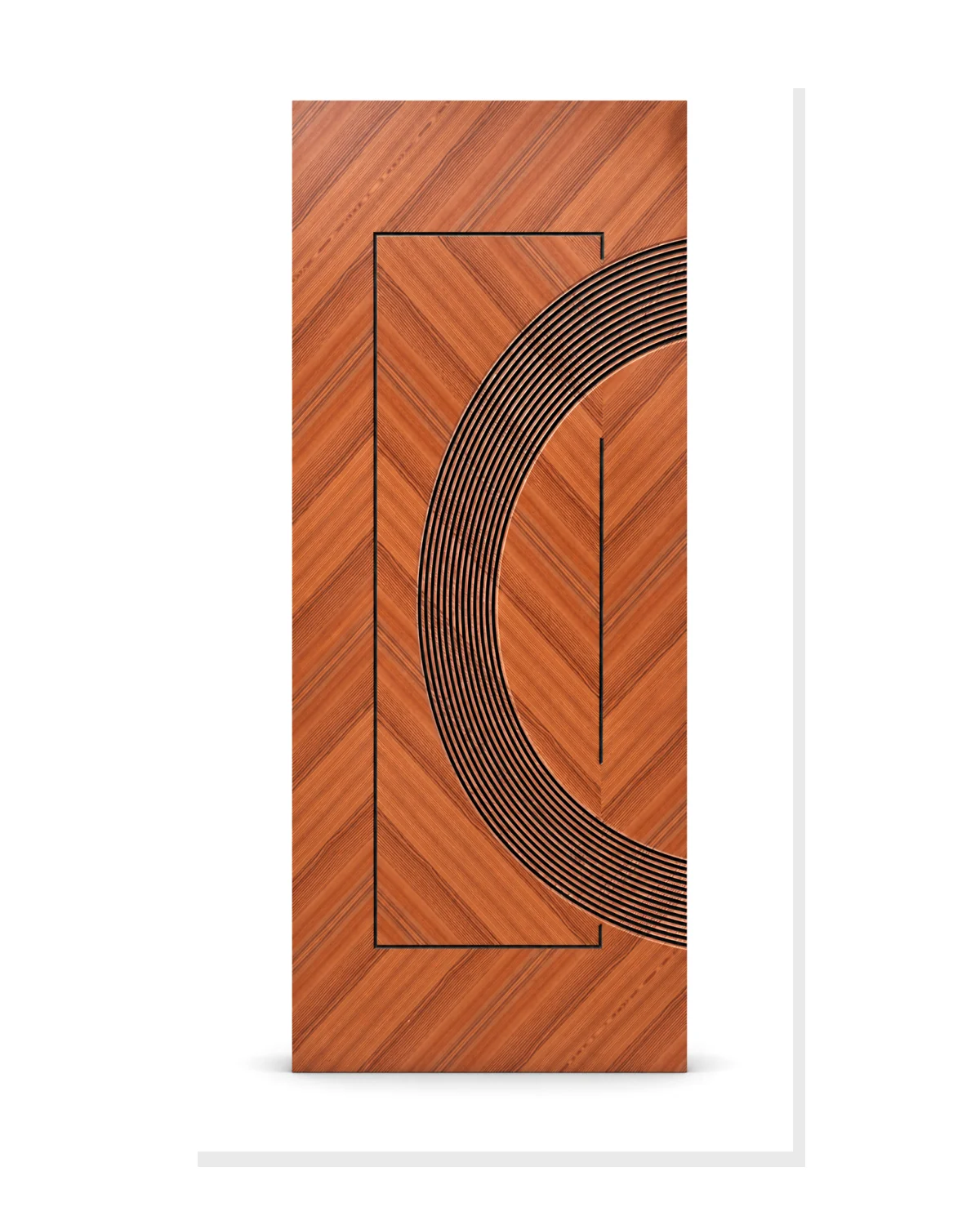 SILKEN Orbit Arc Decorative WPC Doors design