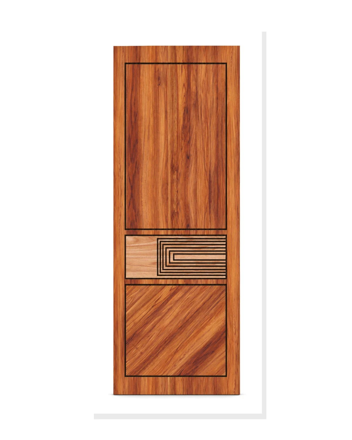 SILKEN LAYERED FRAME Decorative WPC Doors design
